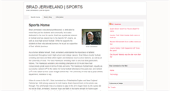 Desktop Screenshot of bradjermeland.org